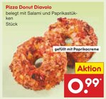 Aktuelles Pizza Donut Diavolo Angebot bei Netto Marken-Discount in Moers ab 0,99 €