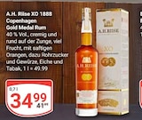 Aktuelles XO 1888 Copenhagen Gold Medal Rum Angebot bei GLOBUS in Jena ab 34,99 €