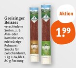 Almbeisser Angebote von Greisinger bei tegut Ludwigsburg für 1,99 €