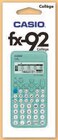 Calculatrice scientifique Casio FX92 Collège - CASIO en promo chez Hyper U Aix-en-Provence à 10,50 €