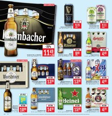 Bier im Marktkauf Prospekt "Aktuelle Angebote" mit 45 Seiten (Lörrach)