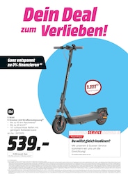 E Scooter im MediaMarkt Saturn Prospekt Singles Day? YO! auf S. 10
