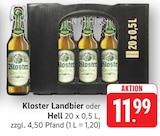 Aktuelles Landbier Angebot bei EDEKA in Koblenz ab 11,99 €
