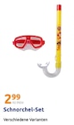 Schnorchel im Action Prospekt Schnorchel-Set im aktuellen Action Prospekt für 2,99 €
