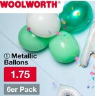 Metallic Ballons Angebote bei Woolworth Rüsselsheim für 1,75 €