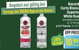 Aktuelle Bacardi Angebote bei E center in Regensburg Aktuelles Carta Blanca Superior White Rum Angebot bei E center in Regensburg ab 10,99 €