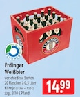 Weißbier Angebote von Erdinger bei famila Nordost Elmshorn für 14,99 €