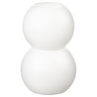 Aktuelles Vase Frostglas/weiß Angebot bei IKEA in Braunschweig ab 9,99 €