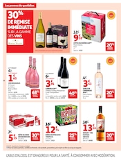 Promos Vin dans le catalogue "LA RENTRÉE À PRIX K.O." de Auchan Hypermarché Vin en promo dans le catalogue Auchan Hypermarché à la page 18