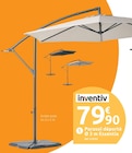 Parasol déporté Ø 3 m Essentia à Mr.Bricolage dans Méasnes