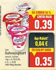 Sahnejoghurt Angebote von Zott bei E center Falkensee für 0,35 €