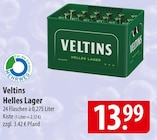 Veltins Helles Lager Angebote bei famila Nordost Schneverdingen für 13,99 €