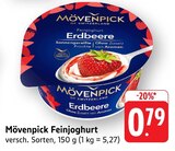 Feinjoghurt Erdbeere Angebote von Mövenpick bei E center Hofheim für 0,79 €