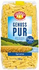 Genuss Pur Pasta Spiralen Angebote von 3 Glocken bei REWE Gera für 0,99 €