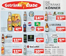 Veltins im Getränke Oase Prospekt "Aktuelle Angebote" mit 1 Seiten (Ahlen)