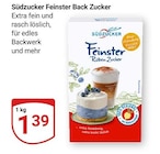 Feinster Back Zucker im Angebot bei GLOBUS in Homburg Feinster Back Zucker Angebote von Südzucker bei GLOBUS Homburg für 1,39 €