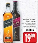 Black Label von Johnnie Walker im aktuellen E center Prospekt