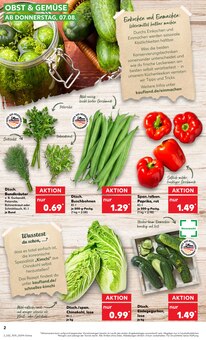Kaufland Prospekt der Woche "Aktuelle Angebote" Seite 2, 07.08.2025 bis 13.08.2025 für Straelen Aktueller Kaufland Prospekt "Aktuelle Angebote" Seite 2 von 60 Seiten für Straelen