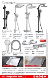 BAUHAUS Brausegarnitur im Prospekt 