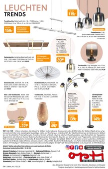 LED-Lampe im aktuellen Opti-Wohnwelt Prospekt (Bremen) LED-Lampe im Opti-Wohnwelt Prospekt "Traumhaft schlafen" mit 20 Seiten (Bremen)