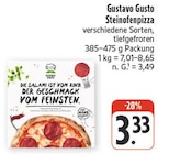 Steinofenpizza bei nah und gut im Prospekt "" für 3,33 €
