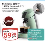 Padautomat CSA210 Angebote von Senseo bei GLOBUS Pulheim für 59,99 €