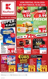 Kaufland Supermarkt Prospekt der aktuellen Woche mit 62 Seiten, gültig von 04.06.2026 bis 10.06.2026, in Ostheim und Umgebung Aktueller Kaufland Supermarkt Prospekt in Ostheim und Umgebung, "Hier bin ich richtig" mit 62 Seiten, 04.06.2026 - 10.06.2026
