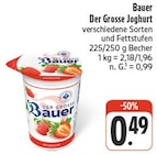nah und gut Falkenhain - Der Grosse Joghurt Erdbeere Angebot im Prospekt Der Grosse Joghurt Erdbeere bei nah und gut im Falkenhain Prospekt für 0,49 €