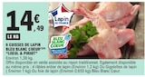 6 Cuisses de Lapin Bleu Blanc Coeur - LOEUL & PIRIOT dans le catalogue E.Leclerc