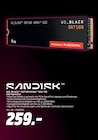 WD_BLACK SN7100 NVMe SSD SSD-Speicher von SANDISK für 259,00 € bei MediaMarkt Saturn im Angebot WD_BLACK SN7100 NVMe SSD SSD-Speicher von SANDISK im aktuellen MediaMarkt Saturn Prospekt