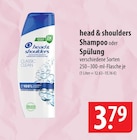 Shampoo im Angebot bei famila Nordost in Kiel Shampoo Angebote von head & shoulders bei famila Nordost Kiel für 3,79 €