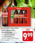EDEKA - Coca-Cola, Coca-Cola light, Mezzo Mix, Fanta Orange Angebot im Prospekt Coca-Cola, Coca-Cola light, Mezzo Mix, Fanta Orange bei EDEKA im Prospekt "" für 9,99 €