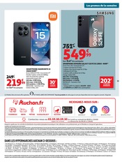 Promos Téléphone Portable dans le catalogue "BEAUTÉ" de Auchan Hypermarché Téléphone Portable en promo dans le catalogue Auchan Hypermarché à la page 55