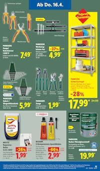 Kreppband Angebot im Lidl Prospekt, gültig von 13.04.2026 bis 18.04.2026 Kreppband Angebot im aktuellen Lidl Prospekt auf Seite 51