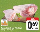 Putenunterkeule bei EDEKA im Prospekt "" für 0,69 €