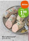 Aktuelles Bio-Leberwurst Angebot bei tegut in Ingolstadt ab 1,99 €