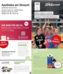 Aktueller LINDA Premiumapotheke Prospekt "Aktuelle Angebote" Seite 1 von 3 Seiten für Hilden