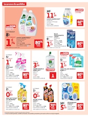Promos Lessive dans le catalogue "LE GOÛT DU RÉCONFORT" de Auchan Hypermarché Lessive en promo dans le catalogue Auchan Hypermarché à la page 38