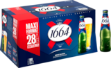 BIÈRE BLONDE 1664 - 1664 - Auchan Hypermarché à Saint-Denis BIÈRE BLONDE 1664 - 1664 en promo chez Auchan Hypermarché Saint-Denis à 12,67 €