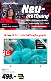 Fernseher im MediaMarkt Saturn Prospekt in Weilerswist Aktueller MediaMarkt Saturn Prospekt mit Fernseher, "Neueröffnung", Seite 1