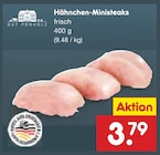 Aktuelles Hähnchen-Ministeaks Angebot bei Netto Marken-Discount in Neuss ab 3,79 €