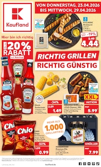Kaufland Prospekt RICHTIG GRILLEN - RICHTIG GÜNSTIG mit  Seiten in Berlstedt und Umgebung