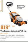 Promo Tondeuse à batterie AP 48 cm RMA 448 PV à 819,00 € dans le catalogue Espace Emeraude à La Salle-de-Vihiers