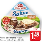 Edelcreme Sahne im Angebot bei E center in Neustadt Edelcreme Sahne Angebote von Adler bei E center Neustadt für 1,49 €