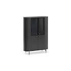 VITRINE in Schwarz, Goldfarben von Milino für 529,00 € bei XXXLutz im Angebot VITRINE in Schwarz, Goldfarben von Milino im aktuellen XXXLutz Prospekt