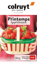 Catalogue Supermarchés Colruyt en cours à Savagna et alentours, "Un Printemps Appétissant", 8 pages, 02/05/2024 - 06/05/2024