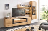 Opti-Wohnwelt Schwallungen - Wohnwand aus massiver Wildeiche Angebot im Prospekt Wohnwand aus massiver Wildeiche bei Opti-Wohnwelt im Schwallungen Prospekt für 3.699,00 €