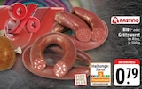 Blutwurst im Ring im Angebot bei EDEKA in Mönchengladbach Blutwurst im Ring Angebote von Rasting bei EDEKA Mönchengladbach für 0,79 €