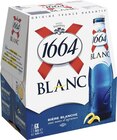 Bière Blanche 5% vol. - 1664 BLANC en promo chez Géant Casino Dijon à 3,60 €