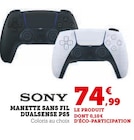 Manette sans fil DualSense PS5 - SONY dans le catalogue Super U